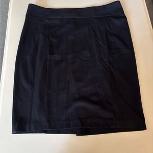 Investments Black Mini Pencil Skirt for Work